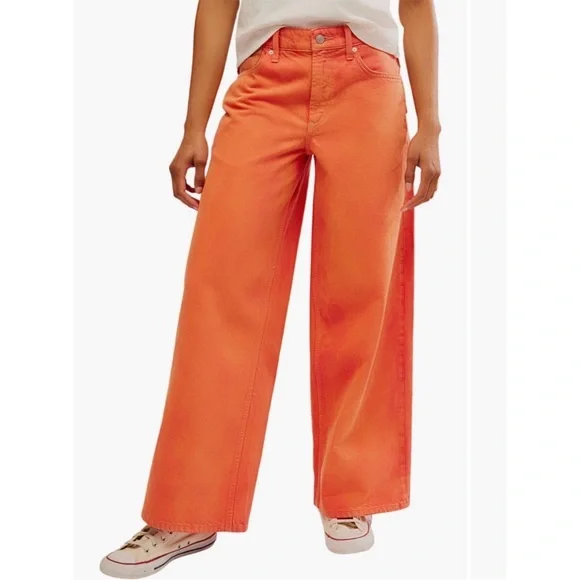 Free People x We the Free waterfall baggy wide leg jeans - Picture 5 of 14